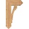 Ekena Millwork Merced Arts & Crafts Smooth Bracket, Western Red Cedar, 5 1/2"W x 18"D x 30"H BKT06X18X30MRC03SWR - alternate 3